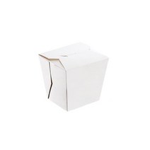 더담다 무지 화이트 딤섬박스 소, 1개입, 50개