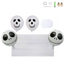 할로윈 축제 유령 장식 풍선 세트, 혼합색상, 1세트