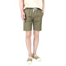 다꾸앙 남성용 밴딩 더 시원한 린넨 반바지 A05D2_ph0318