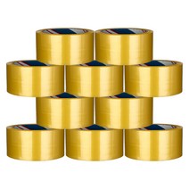 대박테이프 투명 박스테이프 경포장 50m, 10개