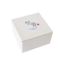 모던 상자 + 첫돌 스티커 한글2 세트, 화이트, 100세트