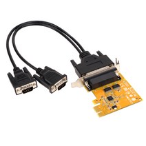넥스트 2포트 RS232 PCI-E 시리얼확장카드, SUNIX SER6437AL-C, 1개