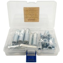 이노공구 드롭인 앙카 30mm x 10p + 40mm x 10p + 케이스, 1세트