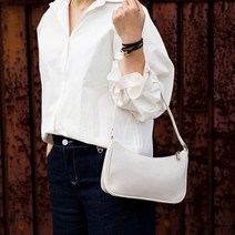 끄레앙 레트로 악어무늬 와니 미니 숄더백 A8566