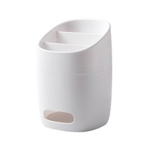 모나코올리브 규조토 물받이 대용량 수저통, 화이트, 1개