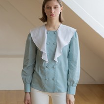 클렛 Flare Collar Blouse
