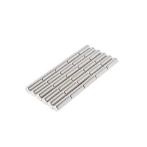 페인트인포 초강력 네오디움 원형자석 지름 6mm x 두께 15mm, 실버, 30개