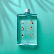 나만의 감성 슬림 보틀, 디자인2, 500ml