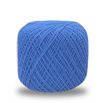 미소털실 파이스타 레이스 뜨개실 50g, 507 블루