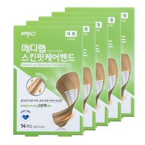 고탄력 메디랩 스킨핏케어밴드 대형 14매입, 5개