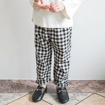 로로샤 아동용 루비 체크 팬츠