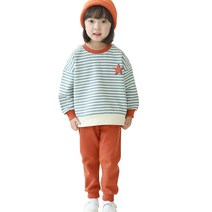 키즈꼬모 아동용 빅토리 맨투맨 상하의 세트