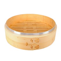 업소용 스텐 대나무 양은 만두기 경도 채반, 150mm, 1개