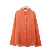 여성용 라엘드 루즈핏 컬러셔츠