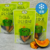 고구마공장 아이스 군단호박 (냉동), 100g, 4팩