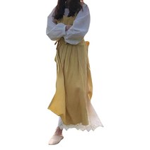 레이어드 앞치마, 노랑색, 1개