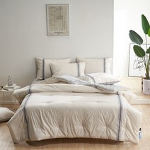 지베딩 휴버트 순면 60수 고밀도 이불 + 베개커버 세트