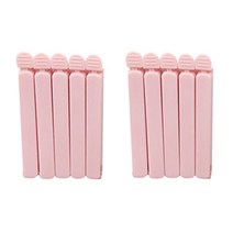 이놀 다용도 밀폐집게, 핑크, 10개