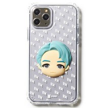 타이니탄 페이스 투명 젤 하드 휴대폰 케이스