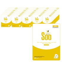 청정미인 수 에센스 달팽이 마스크팩, 1개입, 50개