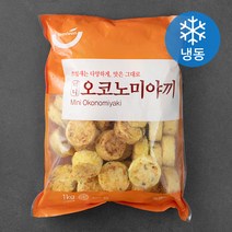 세미원 미니 오코노미야끼 (냉동), 1kg, 1개