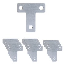 엠파이어 스텐레스 가구 목재 보강 연결철물 평철T형 3H1T40, 15개