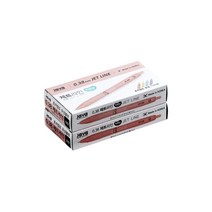 자바펜 제트라인 초저점도 유성볼펜 0.38mm, 피치, 24개
