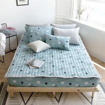 아임리빙 쥴리 세미마이크로 누빔 고무밴딩 패드, 미야오캣