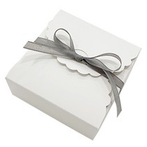 티나피크닉 레이스 선물상자 미니 10p + 리본 10p 세트, 그레이, 1개