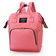 JH Company 아기자기 다용도 기저귀가방, 핑크