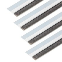 네이쳐리빙 네이쳐 외풍차단 모헤어 창문용 틈막이 화이트 1.5m, 4개