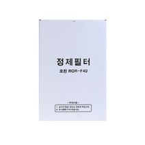 식용유 정제 필터 322 x 487 mm ROR-F40 100p, 1개