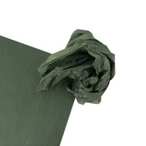 티나피크닉 꽃포장 단색 색화지 전지, 진카키색, 25개