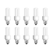 오스람 삼파장 전구 Duluxstar 20W 10p, 주광색