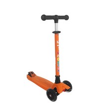 21st 뉴 컬러 페인팅 탈부착식 아동용 킥보드, 오렌지