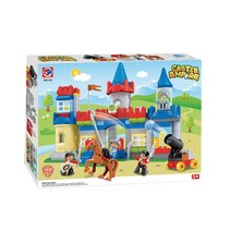 KIDS HOME TOYS 캐슬엠파이어 레고호환블록 188-151, 혼합색상