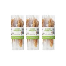 내츄럴와우 강아지 육포 스틱 8p, 닭안심살, 3개
