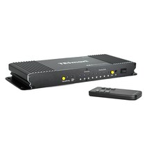 티이스마트 4포트 HDMI 2.0 KVM 스위칭허브 4K 60Hz, HKS0401B1U