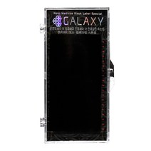 갤럭시 프리미엄 밍크 인조 속눈썹 JC컬 굵은모 0.2mm 8mm, 블랙, 1개