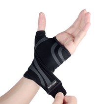 [의료용엄지손가락보호대] 에이더 바디바인 손목 엄지손가락 3중 스포츠 테이핑 트리플플러스 보호대, 1개