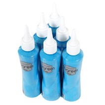 휴그린 보드마카 물백묵 리필잉크, 하늘, 6개