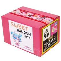 분홍 무지개 인스 300p + 떡메모지 300p + 랩핑지 60p + 인스 봉투 5p 기프트 세트, 랜덤발송, 1세트