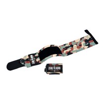 제로투히어로 헬스 카모 좌우 리스트랩 손목 시그니처 오리지널 카모, 1세트