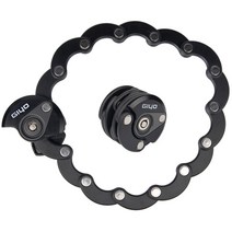 지요 14관절 자전거 자물쇠, 블랙, 1개