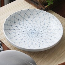 오체어스 그물매듭 오목 깊은 탕기 25cm, 2개, 탕기 2개