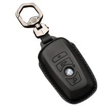 BMW 고급 가죽 스티치 키케이스 B타입, 블랙, BMW 신형타임