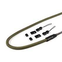 코엠 미러리스 카메라 넥스트랩 끈형 115cm, 다크그린, 1개