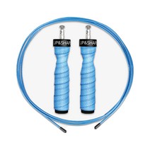 업앤쉐이프 그립 와이어 줄넘기, 콘플라워 블루