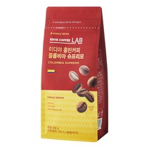 이디야 콜롬비아 슈프리모 홀빈커피, 홀빈, 1개, 200g