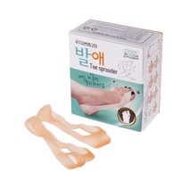 발가락 변형 발가락교정기 발애1SET 스킨M, 1개
